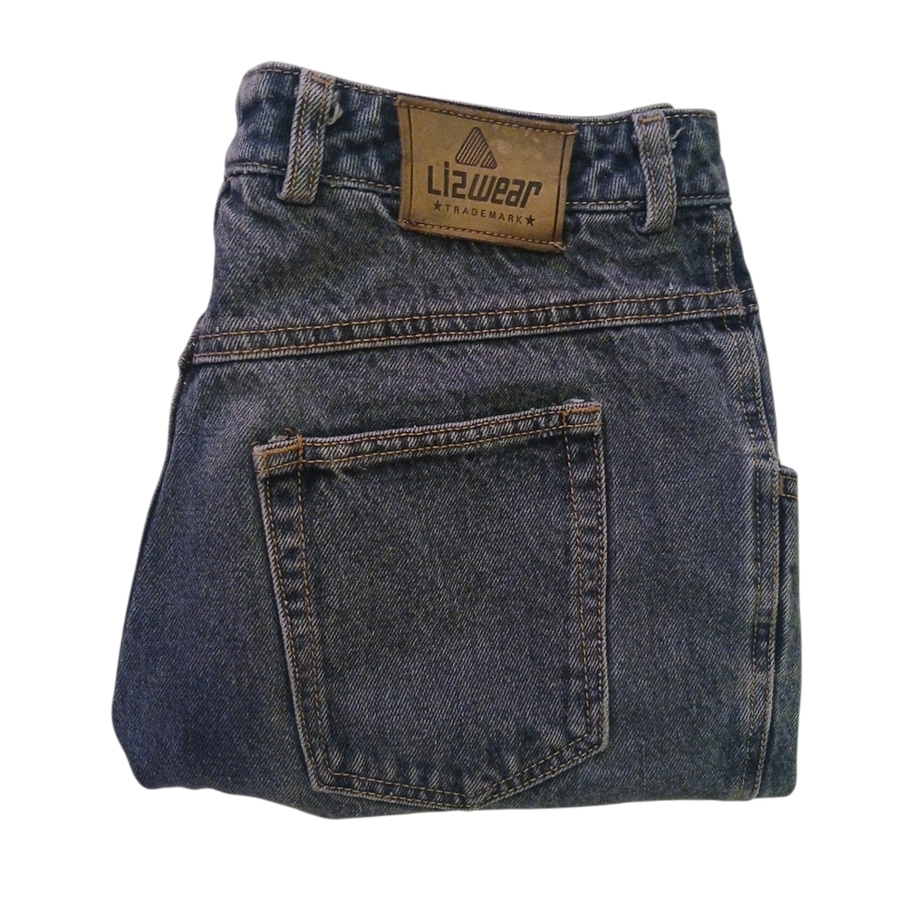 Vintage LizWear‎ Union Made Dark Washed Mom Jeans 14 Womens